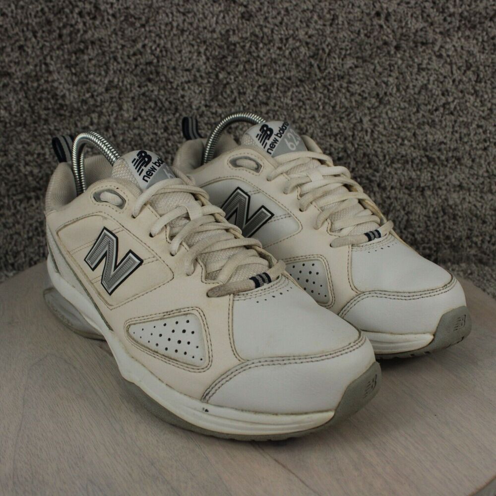 New Balance 623v3 Training Sneakers Mens 8.5 White Leather Athletic - Picture 2 of 12